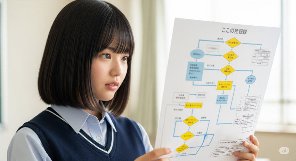 まずは二次試験の流れを把握しよう