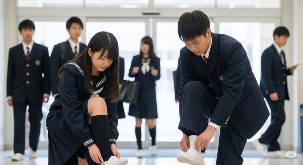 会場によって英検で上履きは必要?