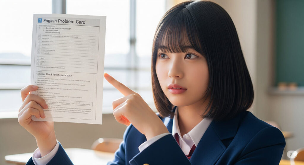 問題サンプルと問題カードをフル活用する