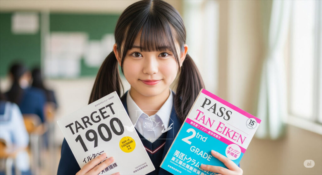 ターゲット1900とパス単2級のかぶりは?