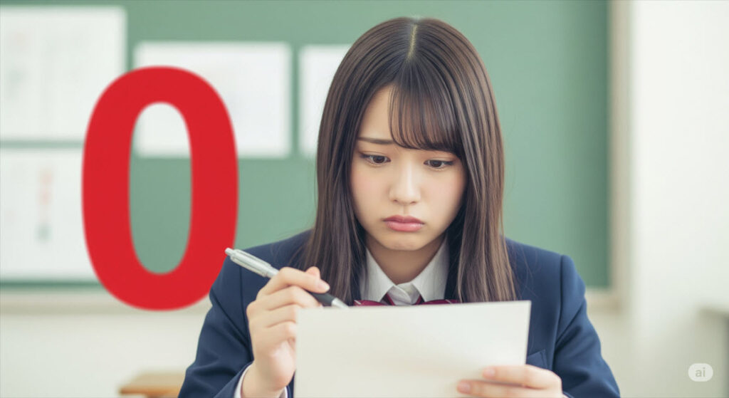 ライティング0点だと合格できますか？という質問